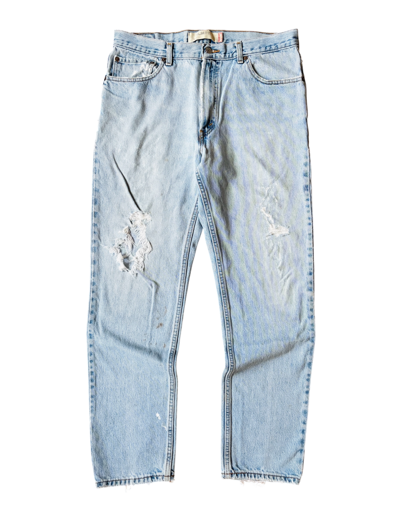 Vintage 2000s Levi’s 512 Distressed Light Wash Jeans