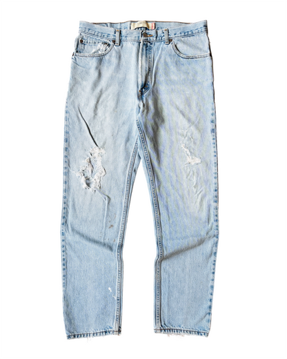 Vintage 2000s Levi’s 512 Distressed Light Wash Jeans