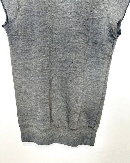 Vintage 1983 Journey The Band Sleeveless Washed Black Sweatshirt