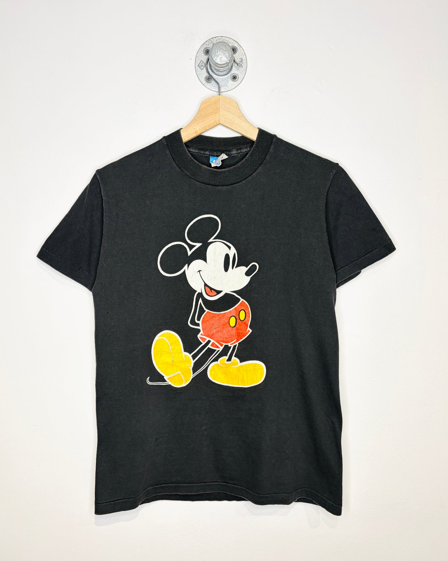 Vintage 90s Women’s Disney Mickey Mouse Black Tee Shirt