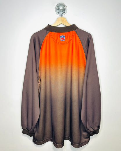 Cleveland Browns Puma Two Tone Collared Longsleeve Shirt