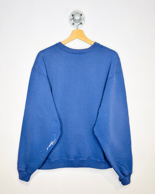 Vintage 2000s Champion Florida Gators Faded Blue Crewneck Sweatshirt