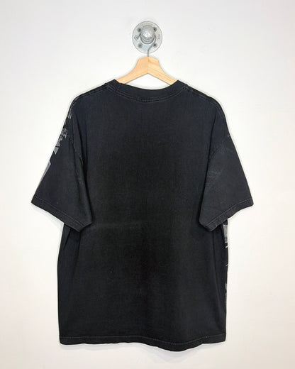 2014 Monster Jam World Finals AOP Black Tee Shirt
