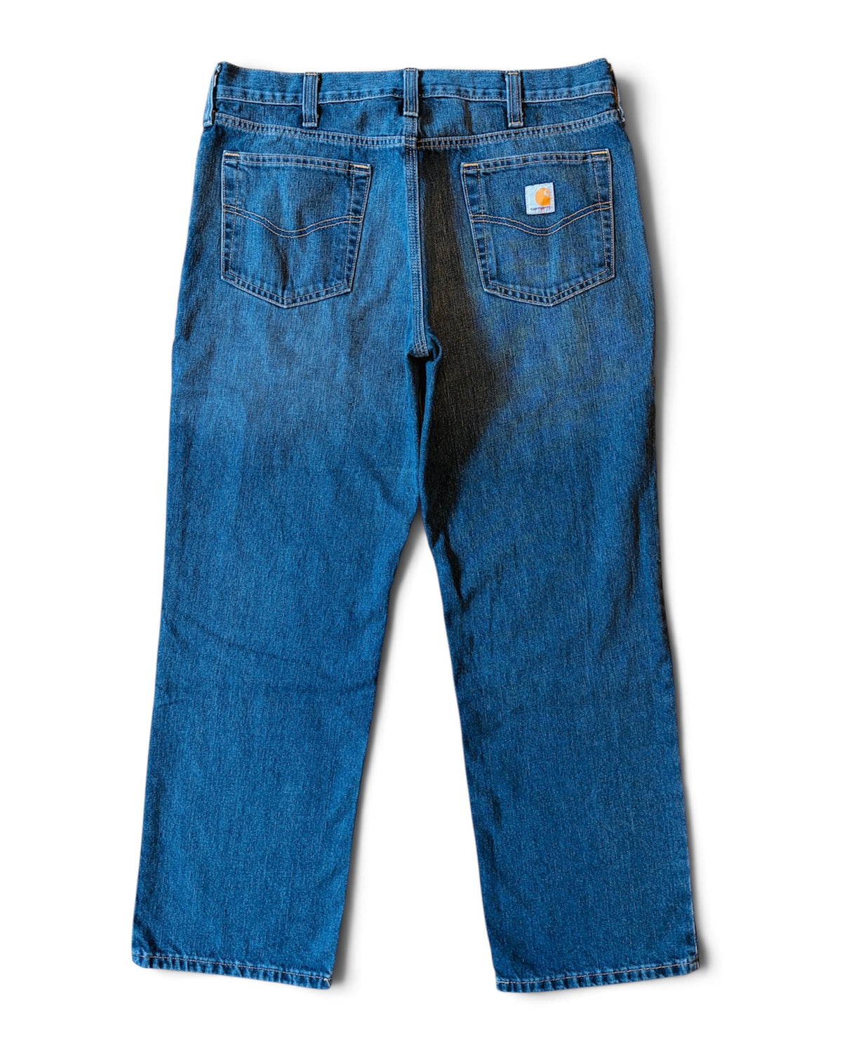 Vintage 2000s Carhartt Relaxed Fit Faded Dark Wash Jeans