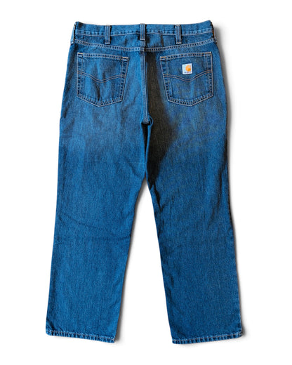 Vintage 2000s Carhartt Relaxed Fit Faded Dark Wash Jeans