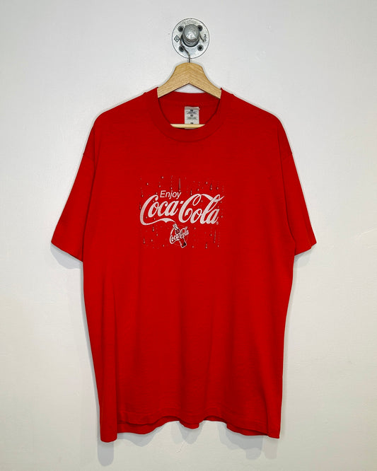 Vintage Enjoy Coca-Cola Red Tee Shirt