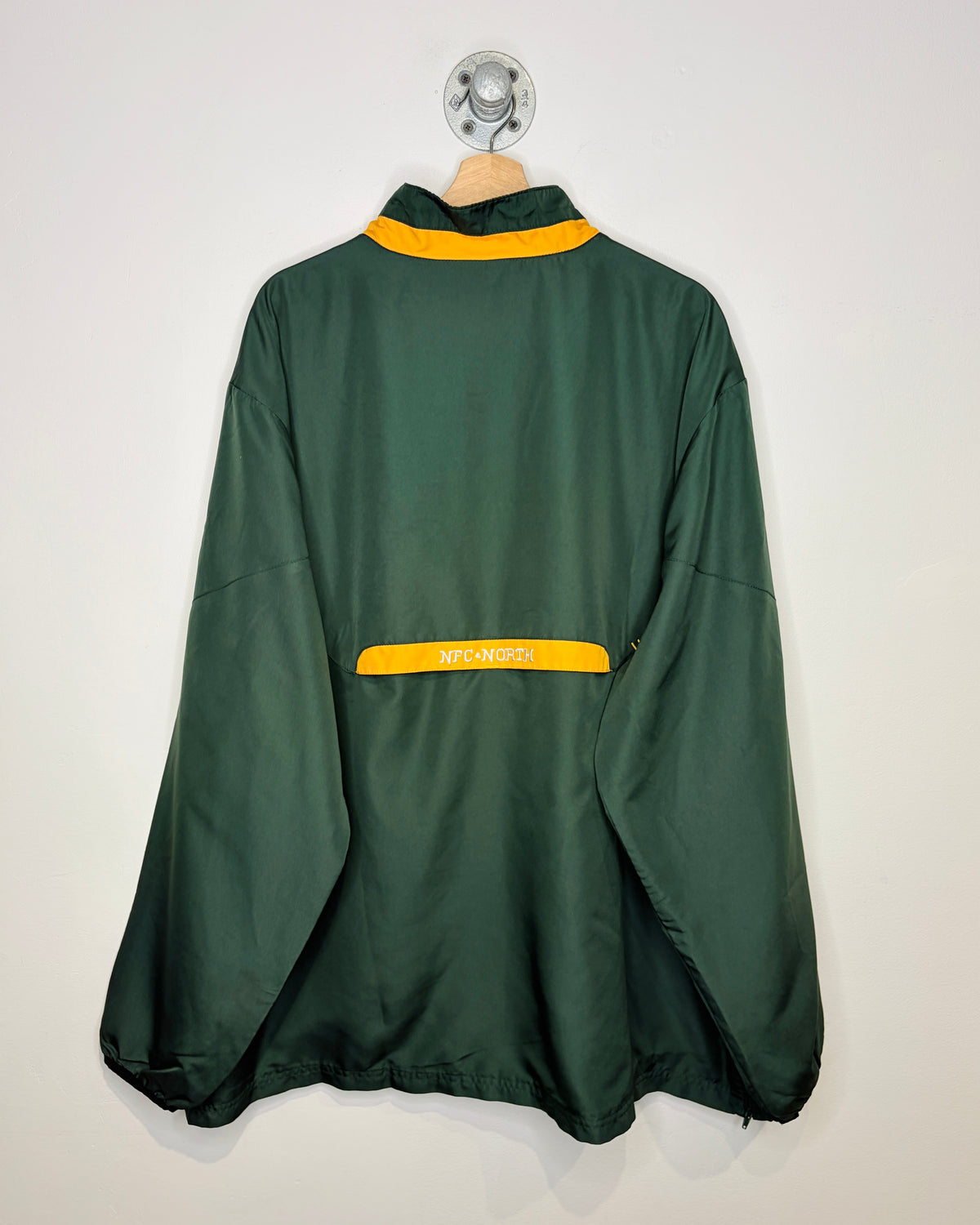 2000s NFL Green Bay Packers 1/4 Zip Windbreaker