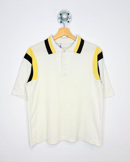 Vintage 70s Catalina White Polo Shirt