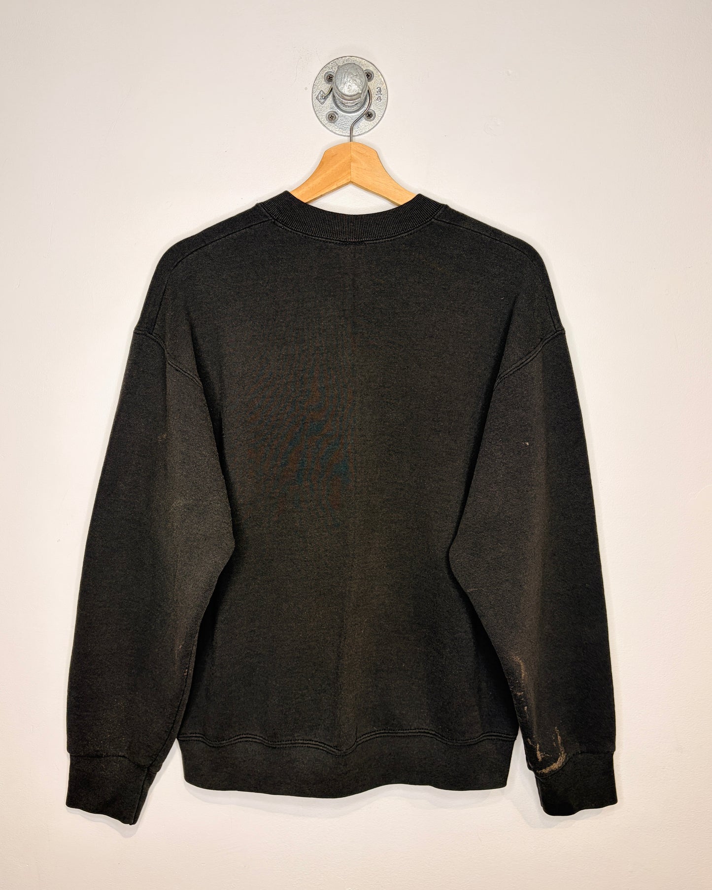 Vintage 1995 Green Bay Packers Black Crewneck Sweatshirt