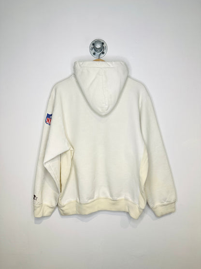 Vintage 2000s Starter Cleveland Browns White Hoodie