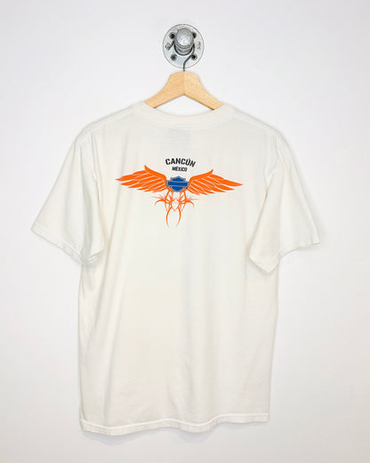 2000s Harley Davidson Cancun White Tee Shirt