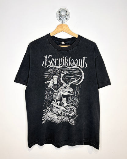 Korpiklaani Finnish Folk Band Black Graphic Tee Shirt