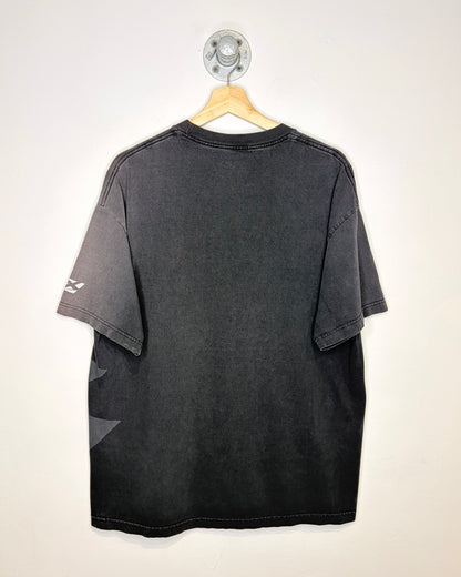 2000s Suzuki Heavily Faded Black Tee Shirt