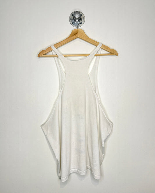 Vintage “Property Of Gators Gym” White Stringer Tank Top