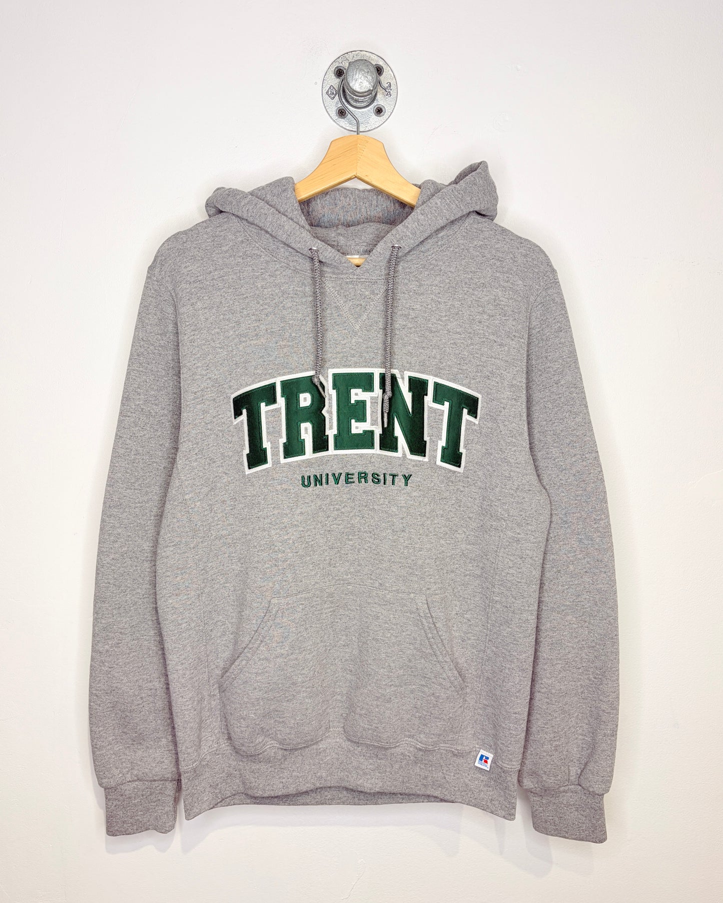 2000s Russell Athletic Trent University Grey Hoodie