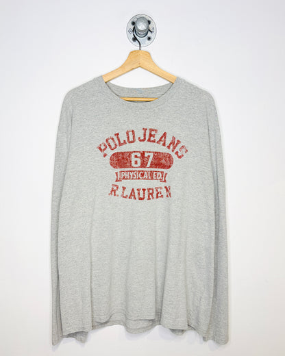 Polo Jeans Ralph Lauren Grey Longsleeve Shirt
