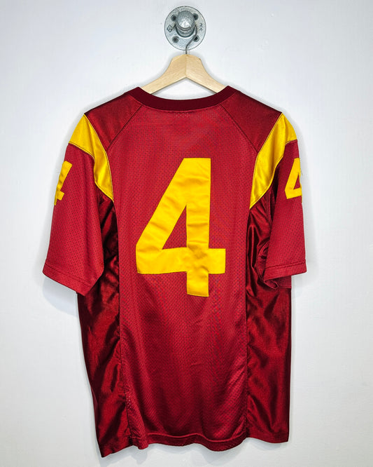 Vintage Southern California University #4 Foot Ball Jersey