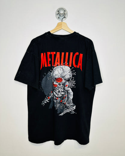 Vintage Early 2000s Metallica Black Tee Shirt