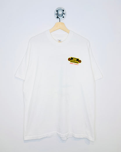 Vintage 1990s Jose Cuervo Graphic White Tee Shirt