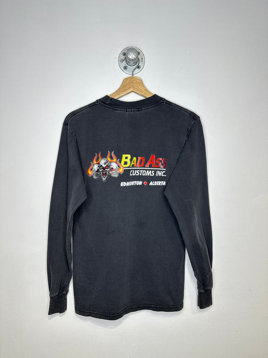 Vintage Badass Customs Inc Black Longsleeve Shirt