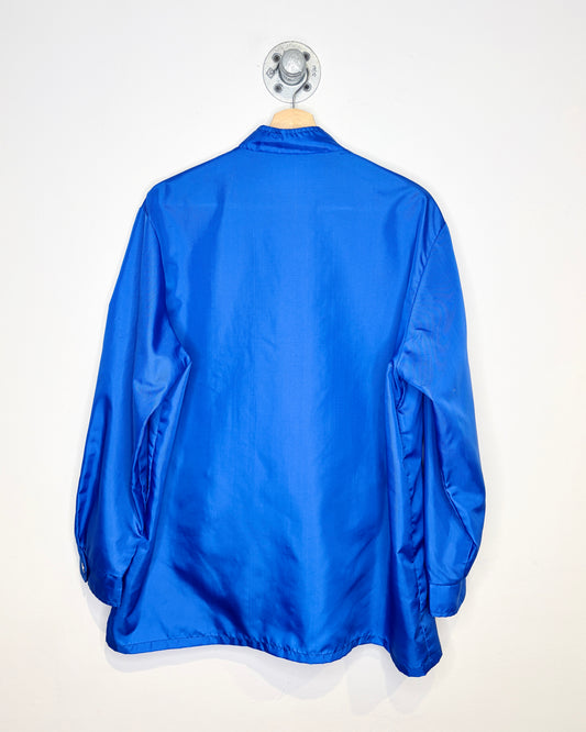 Vintage 70s HHS Blue Lightweight Snap Jacket