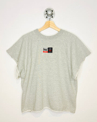 Vintage 90s Everlast Choice Of Champions Grey Chopped Sweatshirt