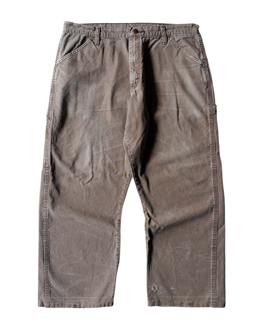 Vintage Rustler Faded Brown Baggy Carpenter Pants