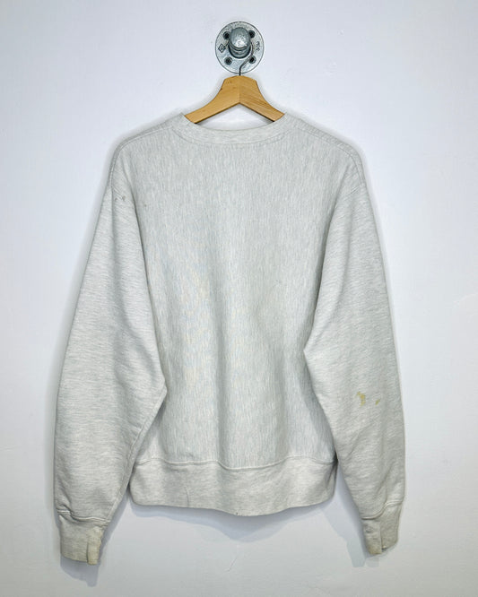 Vintage Champion Reverse Weave Grey Crewneck Sweatshirt