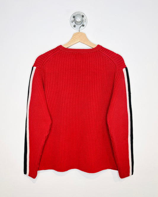 Vintage GAP Heavyweight Ribbed Red Sweater