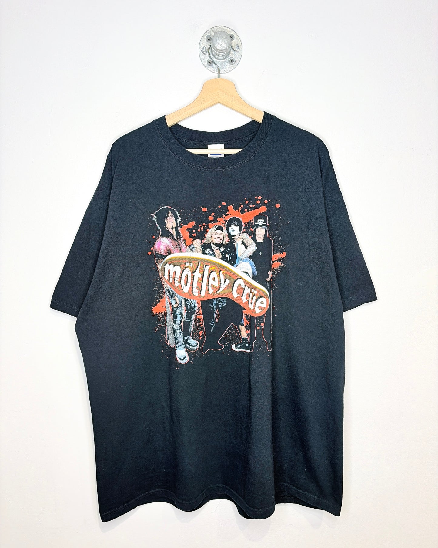 Vintage 2006 Motley Crue Carnival Of Sins Tour Black Tee Shirt