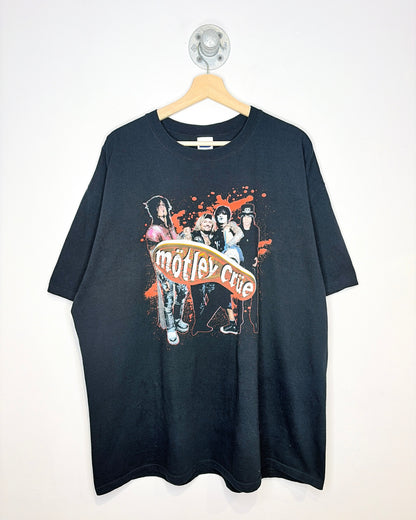 Vintage 2006 Motley Crue Carnival Of Sins Tour Black Tee Shirt