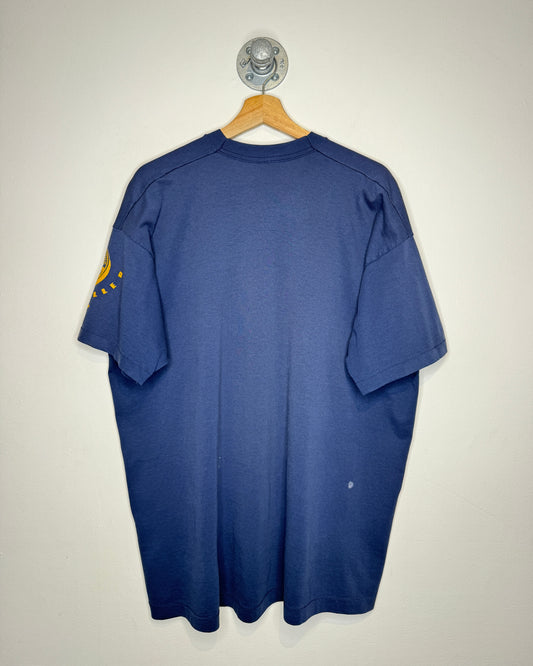 Vintage 90s Sonkissed Krew! Faded Navy Tee Shirt