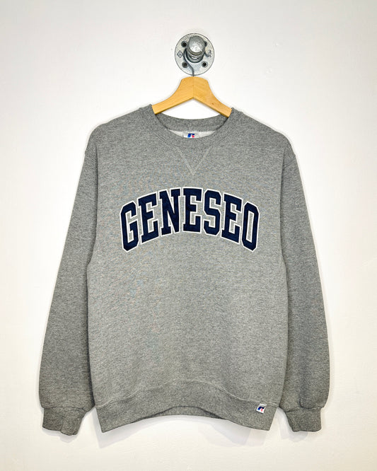 2000s Geneseo Russell Athletic Grey Crewneck Sweatshirt