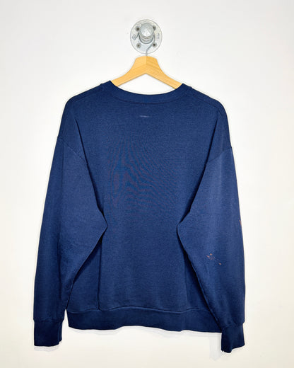 Vintage 90s Nashville USA Navy Crewneck Sweatshirt