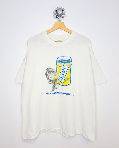 Vintage Brisk Lemonade “Meet Your New Squeeze!” White Tee Shirt