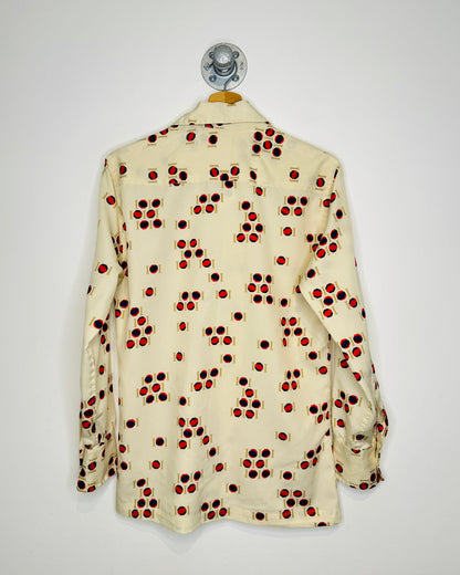 Vintage 70s/80s Chunky Collar Disco Button Up Shirt