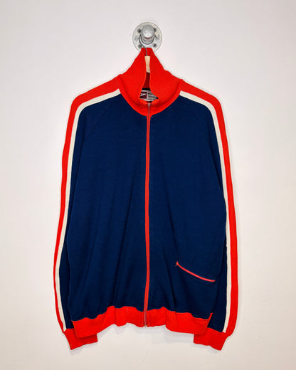 Vintage 70s White Stag Speedo Japanese Made Zip Up Sweatshirt