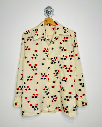 Vintage 70s/80s Chunky Collar Disco Button Up Shirt