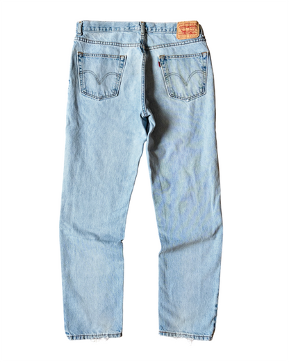Vintage 2000s Levi’s 512 Distressed Light Wash Jeans