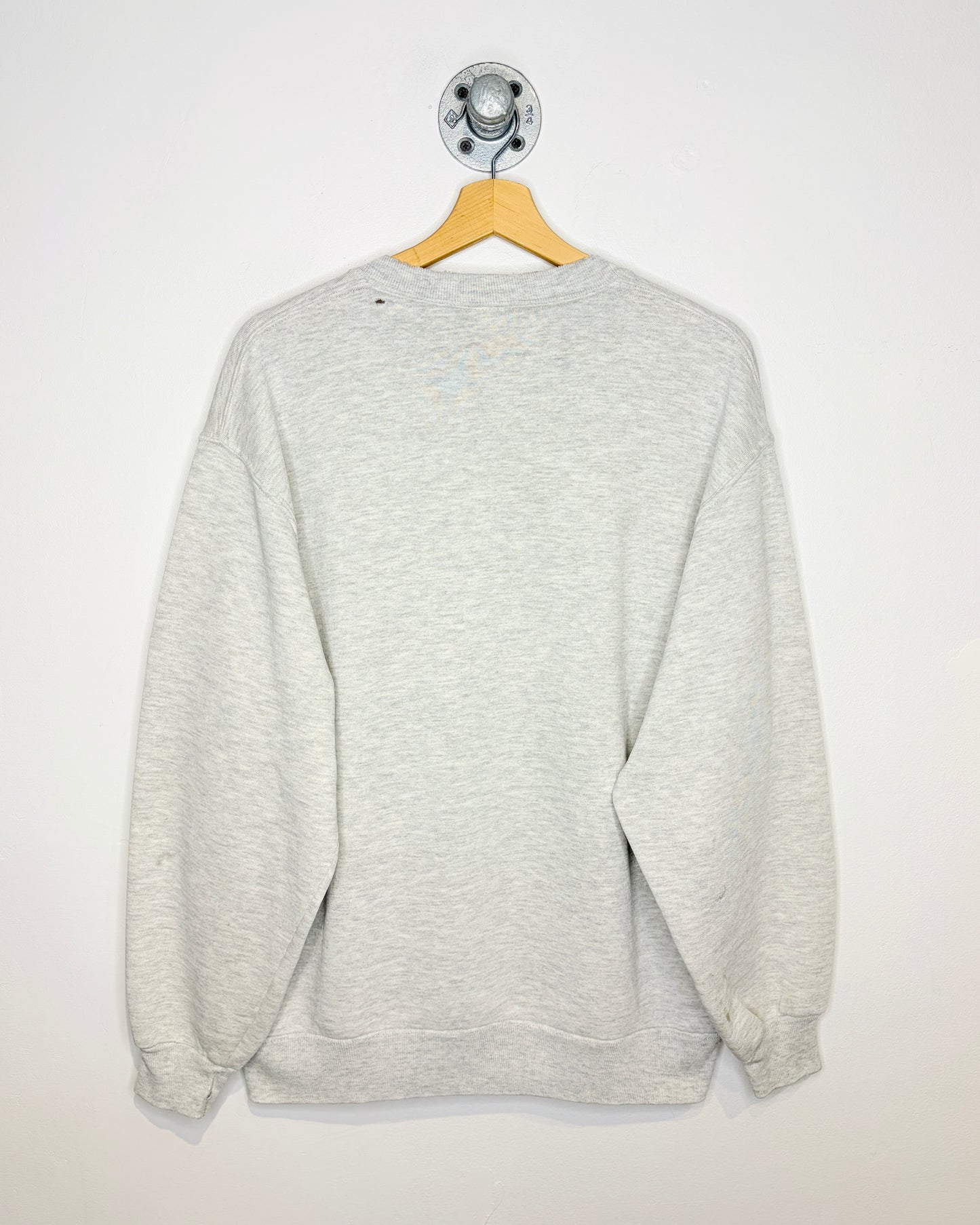 Vintage 1990s Southern Illinois Red And Grey Crewneck Sweatshirt