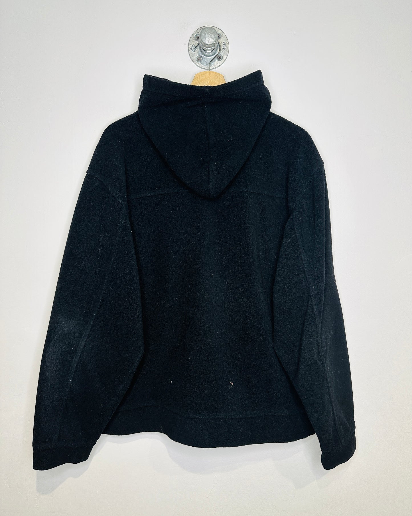 Vintage Early 2000s Old Navy Black Polyester Hoodie