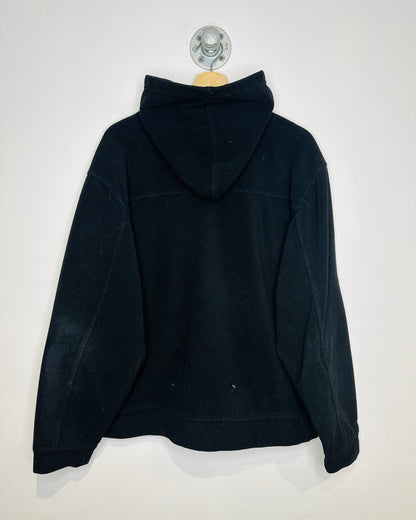 Vintage Early 2000s Old Navy Black Polyester Hoodie