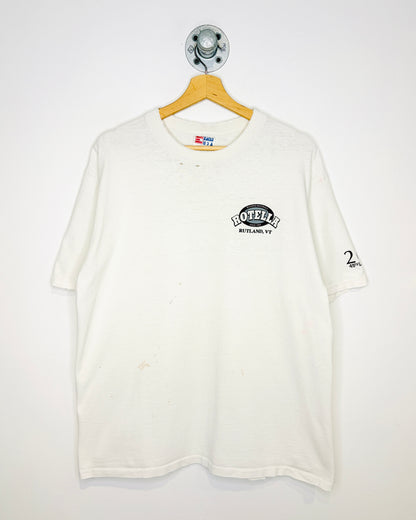 2008 Thrashed Rotella Building Materials White Tee Shirt