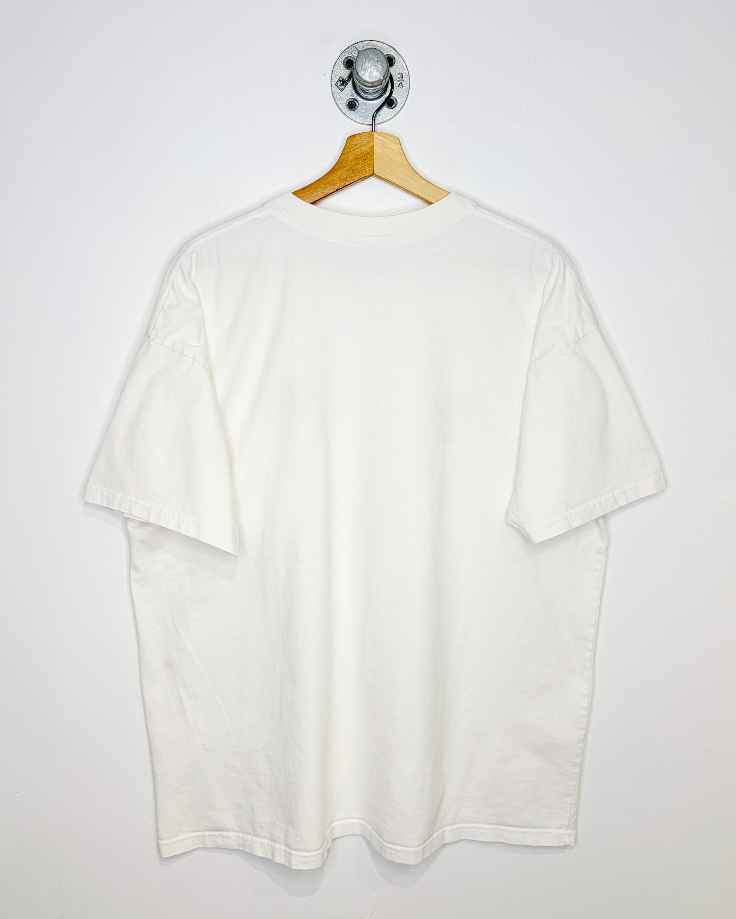 Vintage Android Watch White Tee Shirt