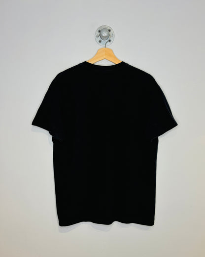 Johnny Cash Middle Finger Graphic Black Tee Shirt
