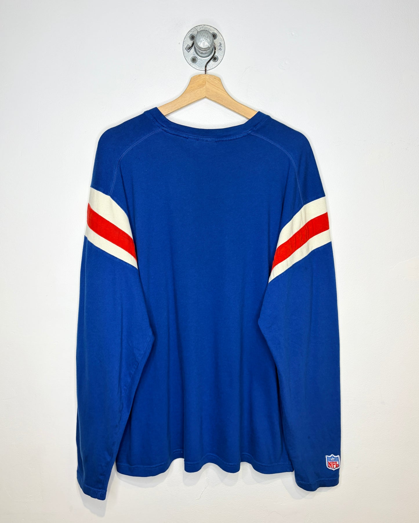 2000s NFL Reebok New York Giants Blue Longsleeve Shirt