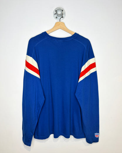 2000s NFL Reebok New York Giants Blue Longsleeve Shirt