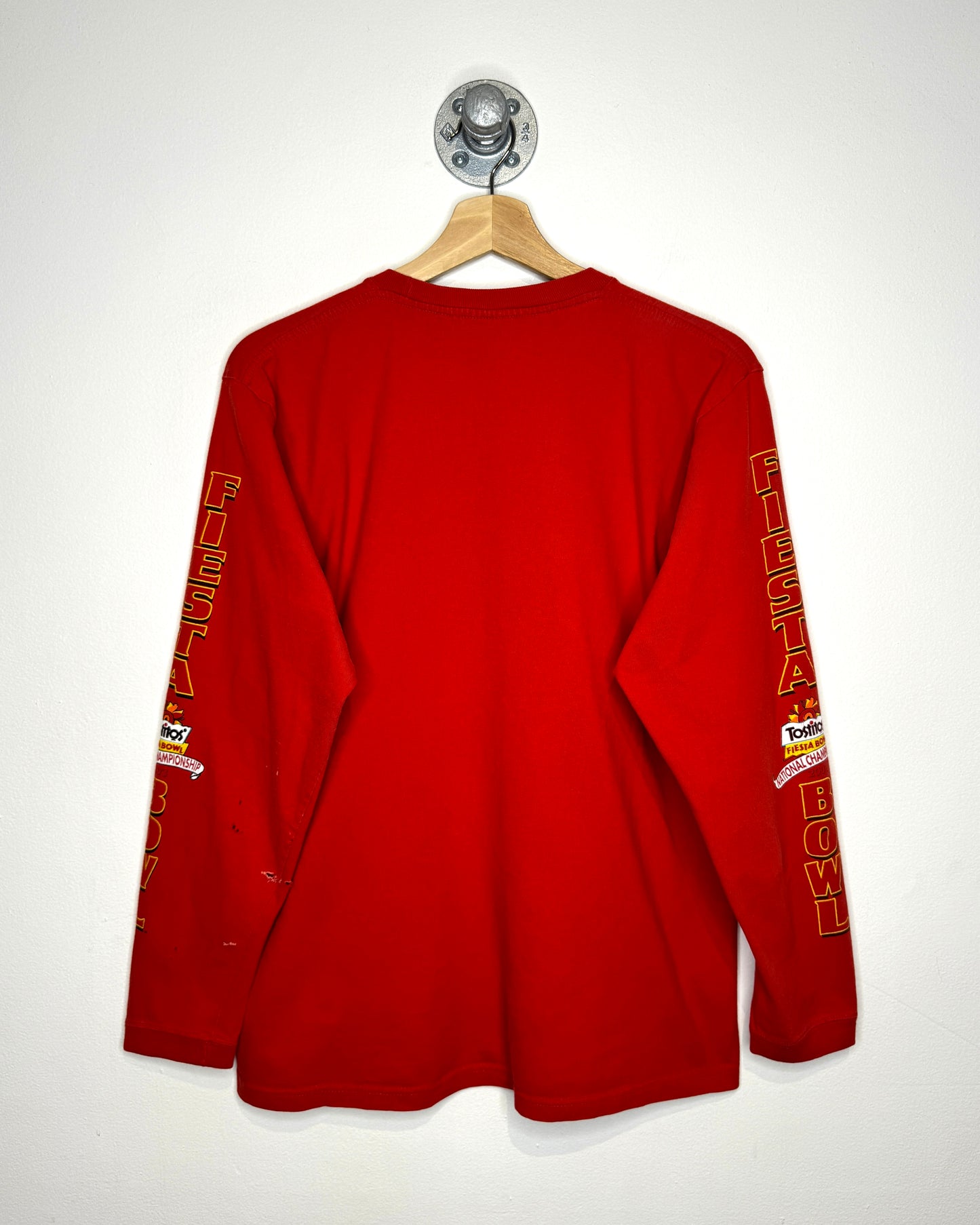 Vintage 2003 Ohio State Tostitos Fiesta Bowl Red Longsleeve Shirt