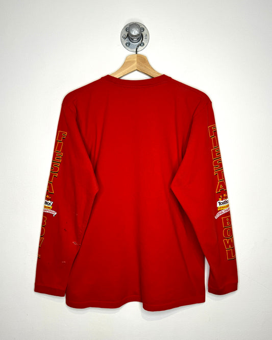 Vintage 2003 Ohio State Tostitos Fiesta Bowl Red Longsleeve Shirt