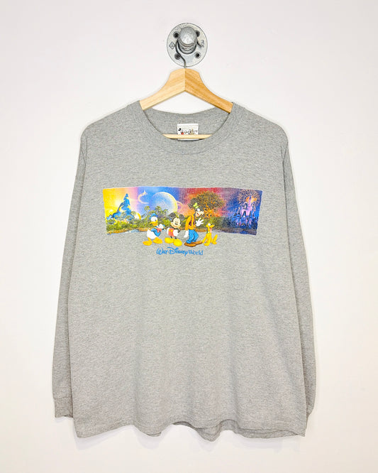 Vintage Walt Disney World Grey Longsleeve Shirt